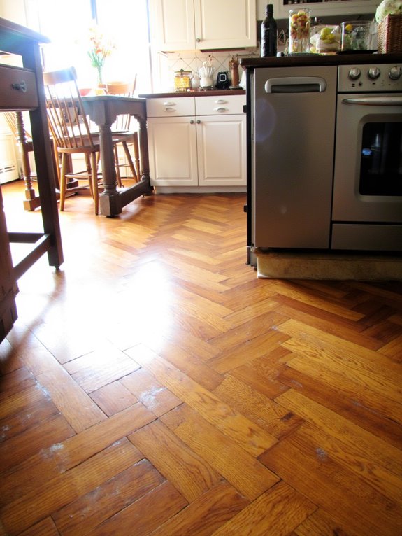 stylish durable kitchen flooring