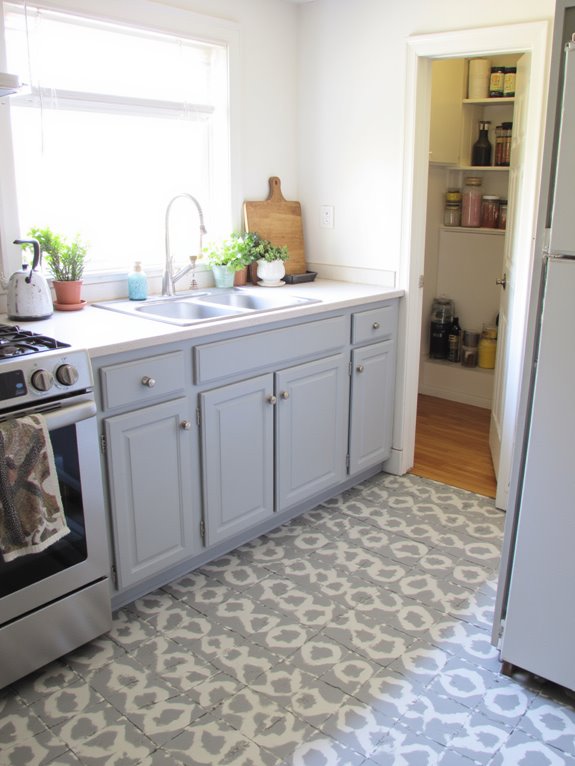 stylish durable kitchen flooring