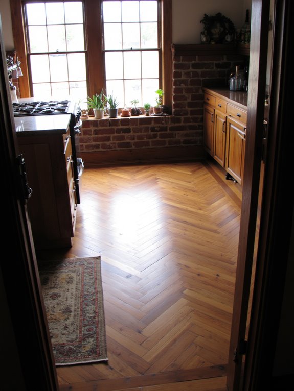 stylish warmth in kitchens