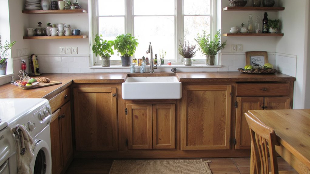 sustainable scandinavian farmhouse kitchen