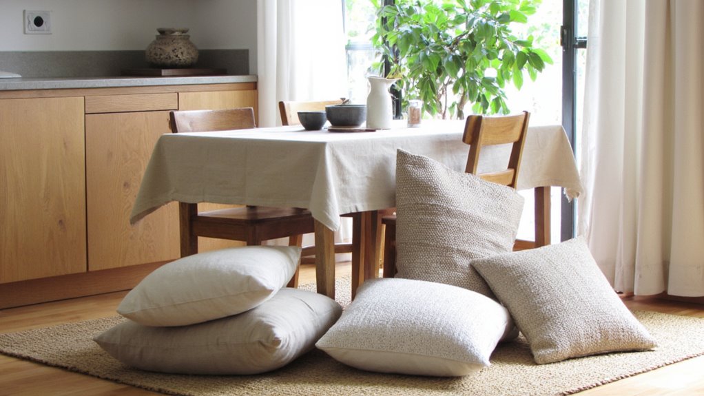 textured fabrics enhance serenity