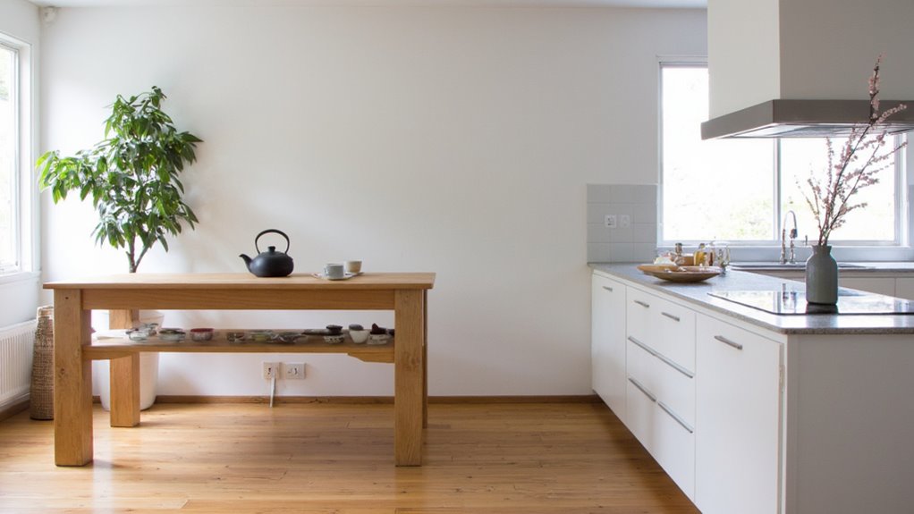 thoughtful colorful kitchen accents