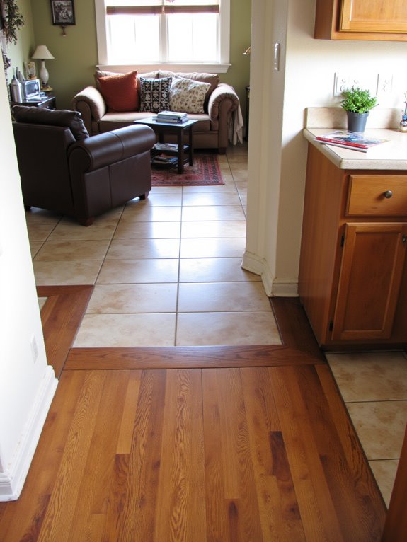 thresholds define space transitions