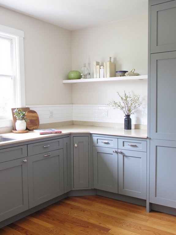 timeless hardwood and gray