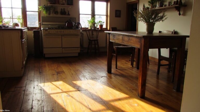 timeless oak kitchen flooring