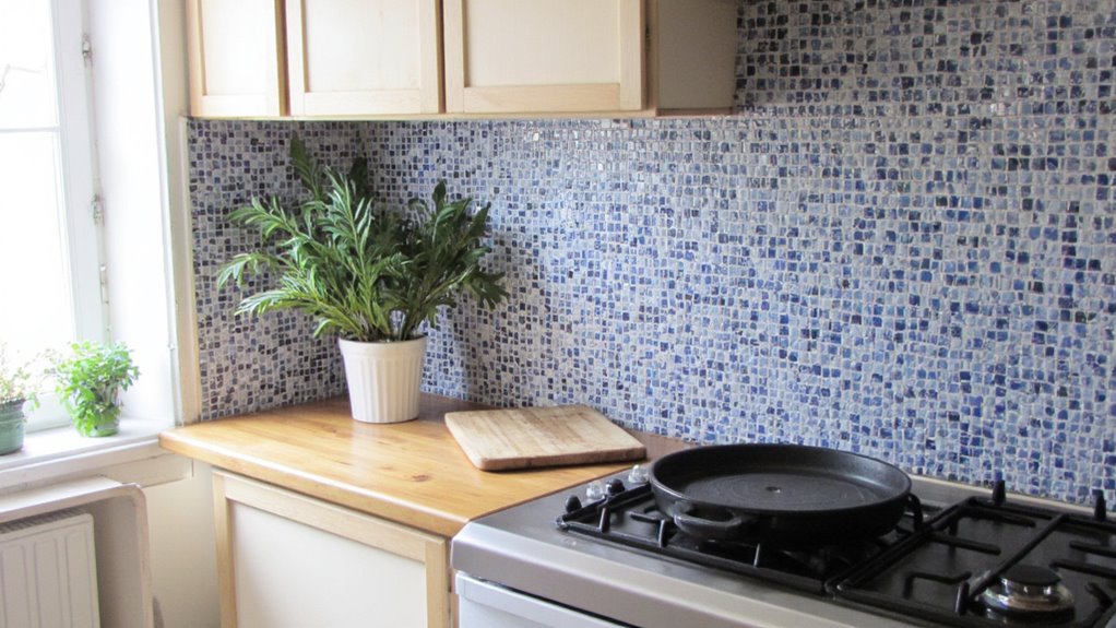 unique artistic backsplash ideas