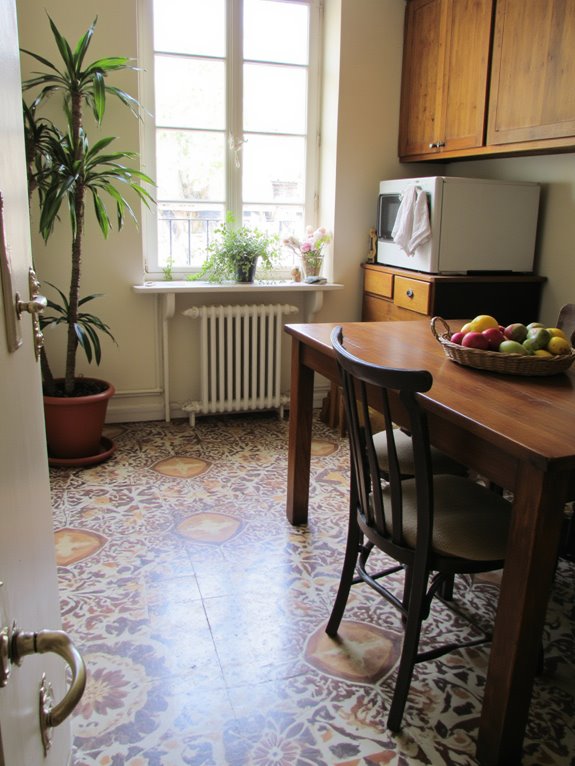 vintage charm in kitchens