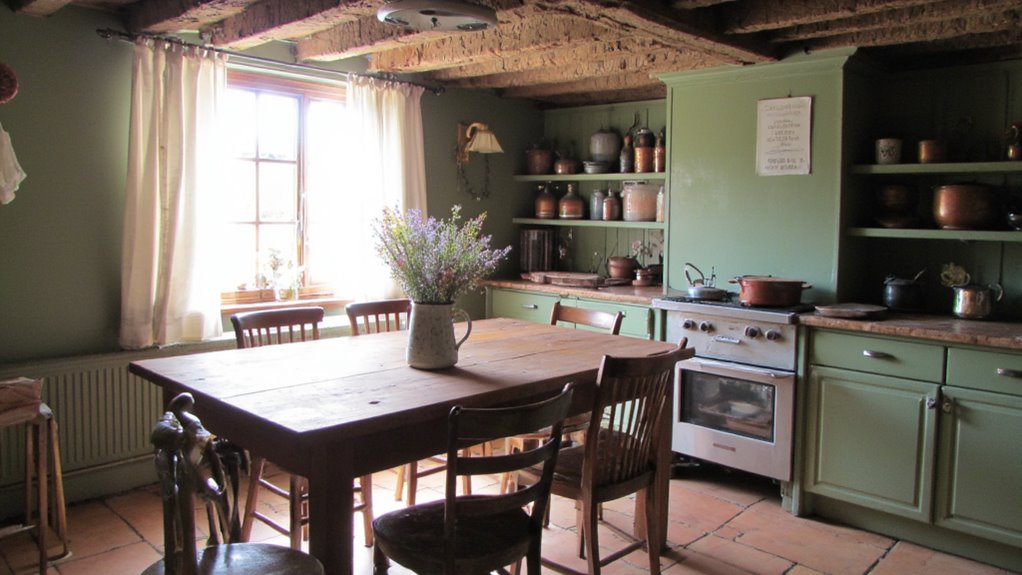 vintage charm in kitchens