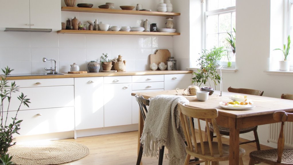 warm cozy inviting kitchen