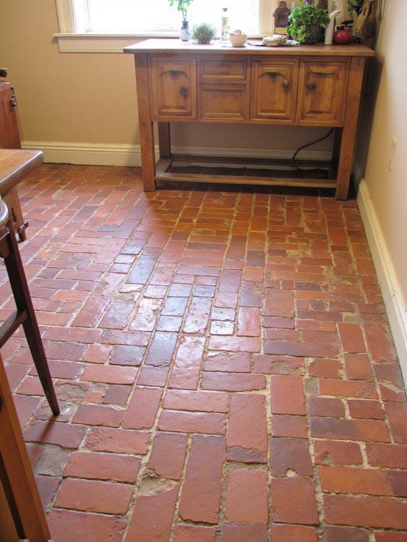 warm durable red brick