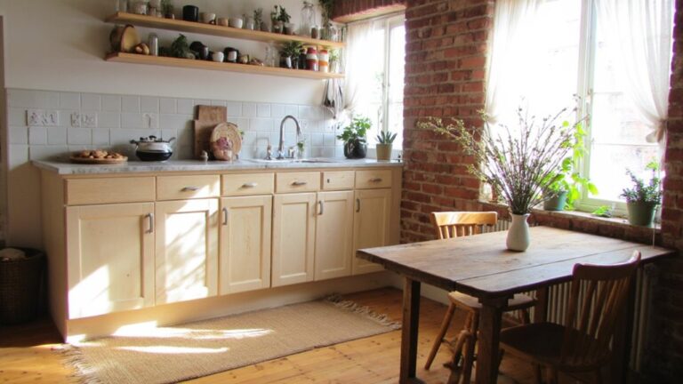 warm scandinavian kitchen designs