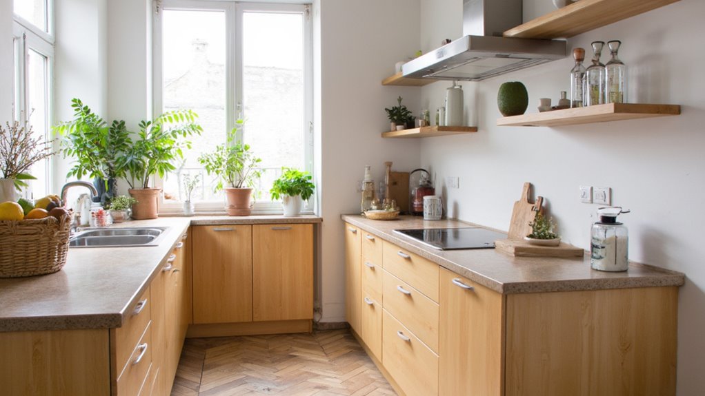 warmth through natural materials