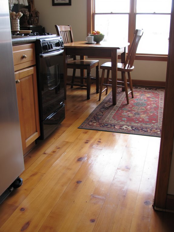 wide plank flooring illusion