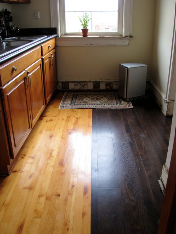 wood versus laminate flooring