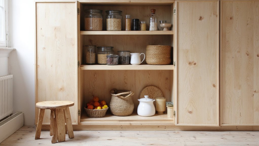 wooden elements enhance functionality