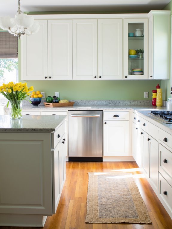 accent colors for kitchens