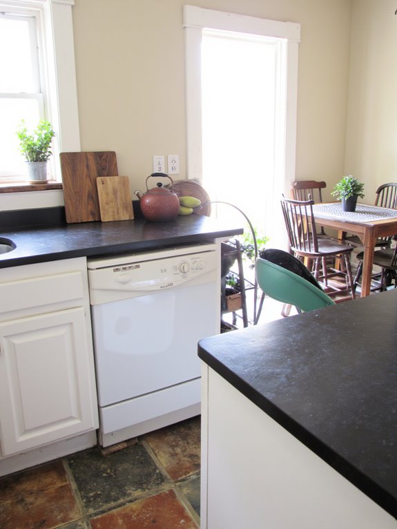 affordable black acrylic countertops