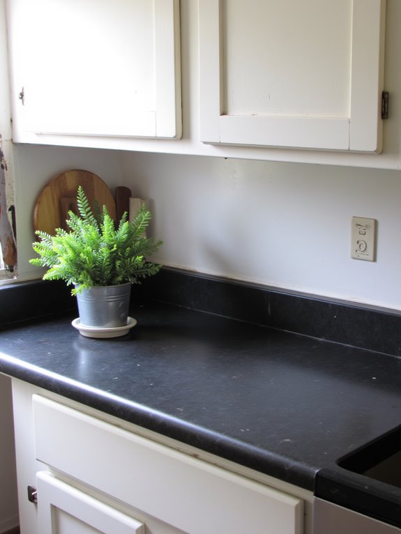 affordable durable black laminate