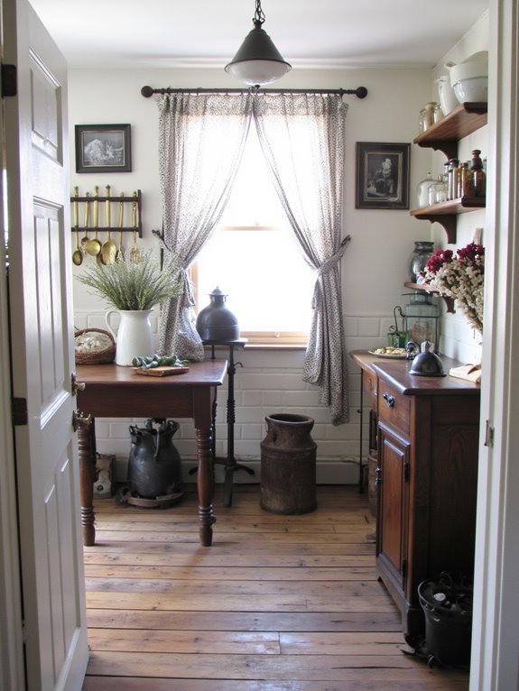 antique treasures add warmth