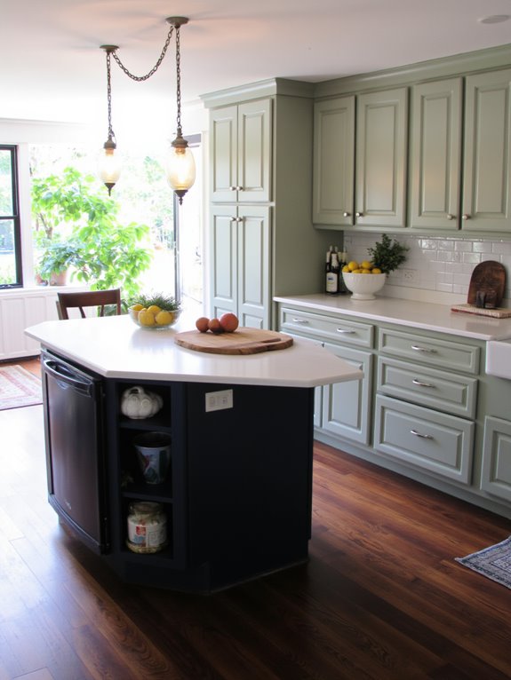 balanced kitchen design fusion