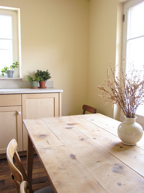 beige creates calming atmosphere