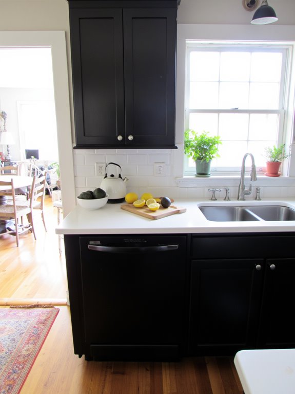 black and white kitchen styles