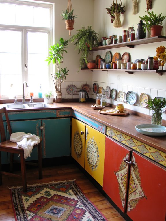 boho design cohesion techniques