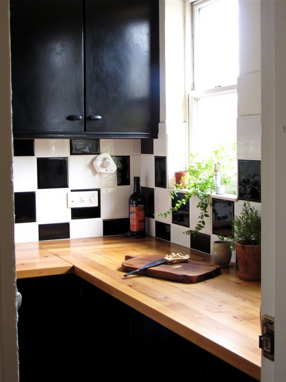 bold black and white design