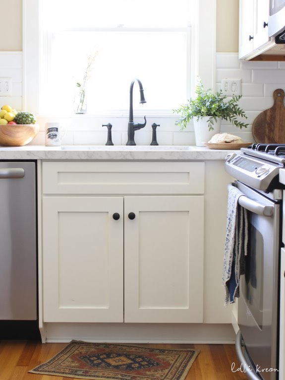 bold black hardware contrast