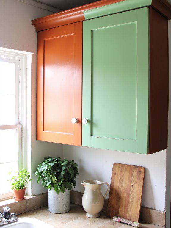 bold colors and textures