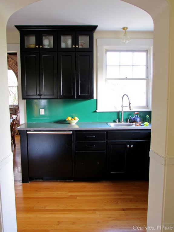 bold jewel tones contrast elegantly