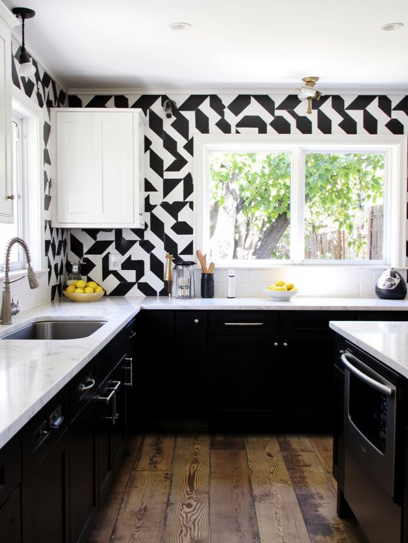 bold patterns elevate kitchens