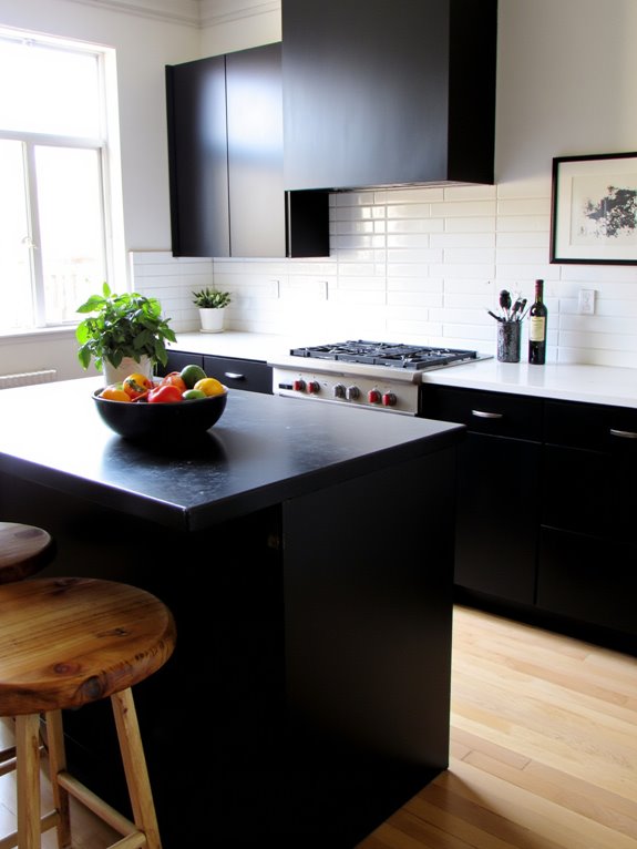 bold sophisticated kitchen design