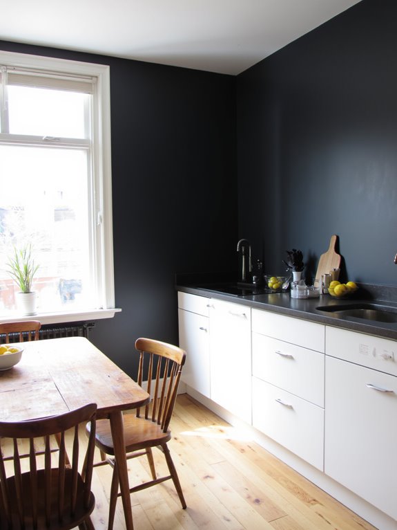 bold sophistication in kitchens