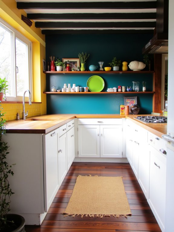 bold vibrant kitchen transformations