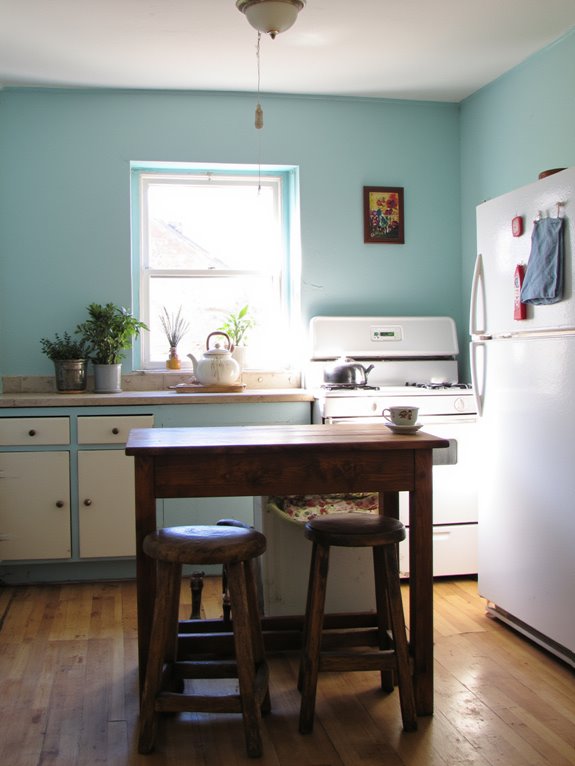 bright and airy kitchen