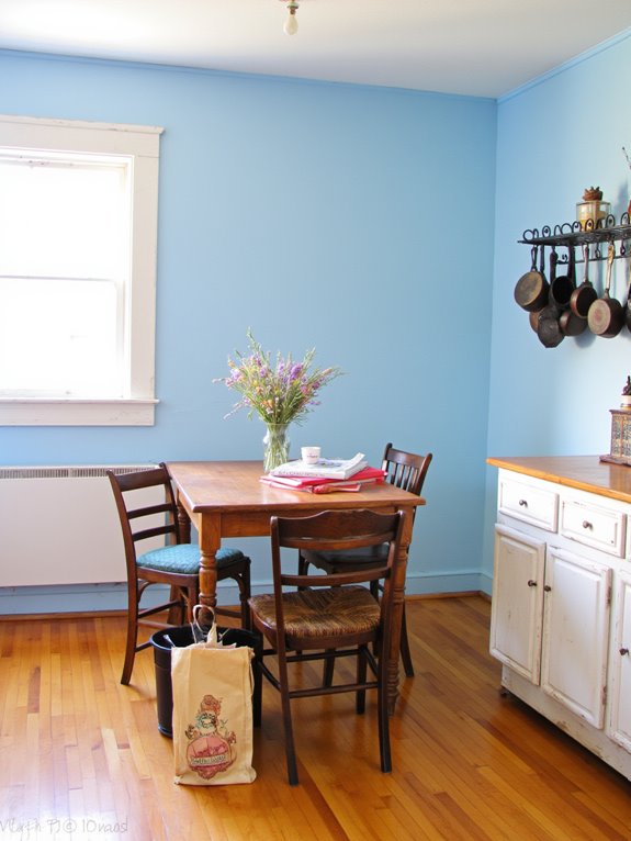 bright and airy kitchen