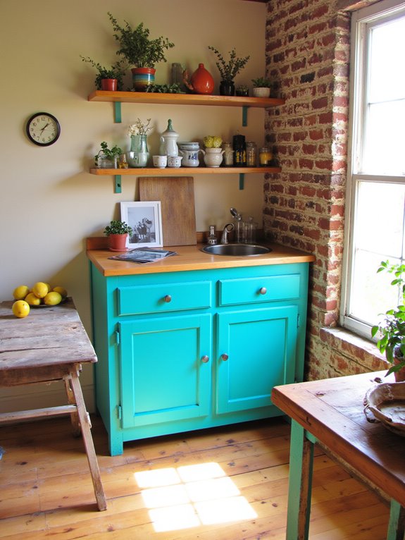 bright cabinet color selection