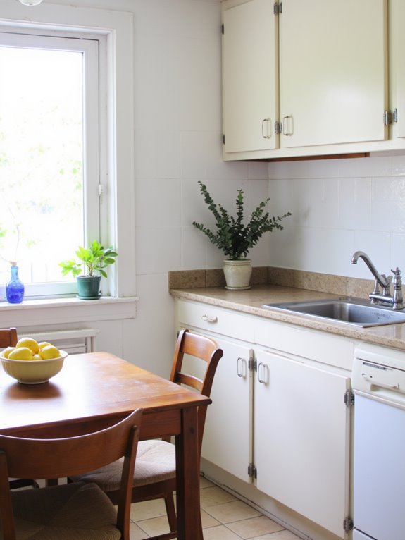 bright inviting classic kitchen