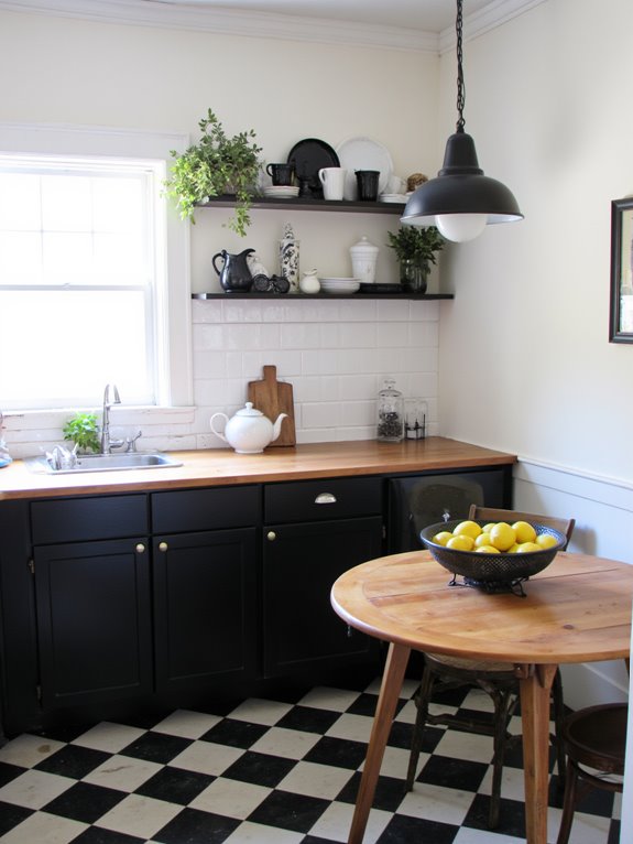 budget black and white style