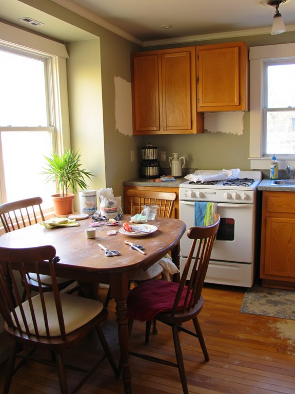 cabinet preparation for painting