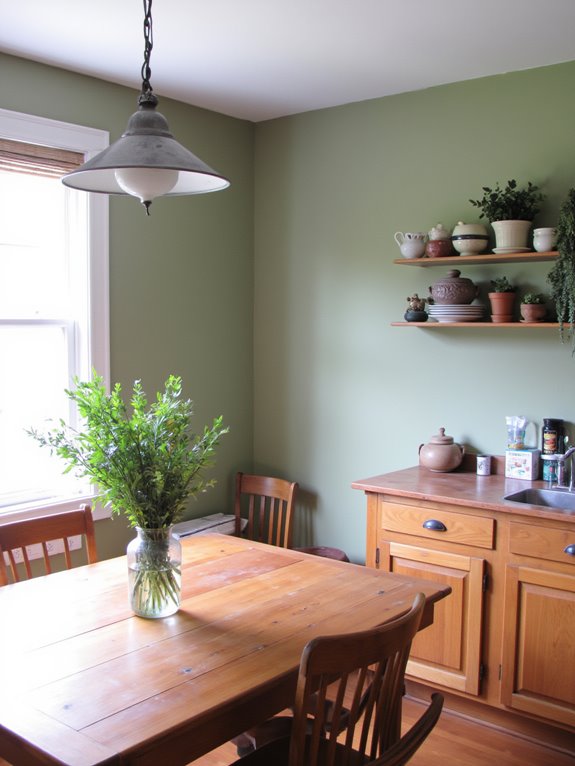 calm sophisticated kitchen transformation