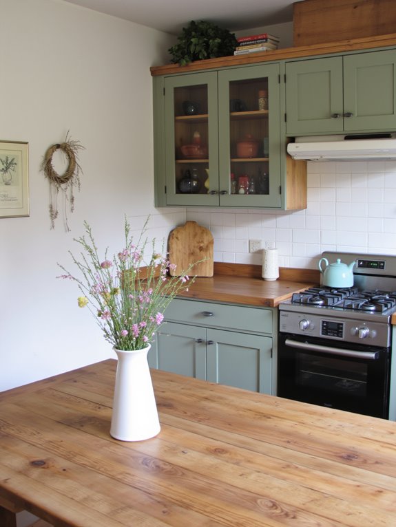 chalk paint and wood