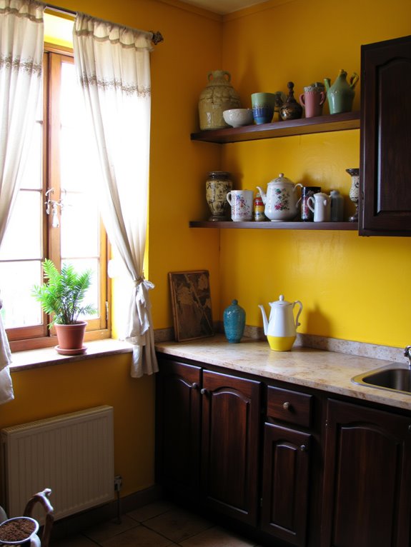 cheerful yellow kitchen haven