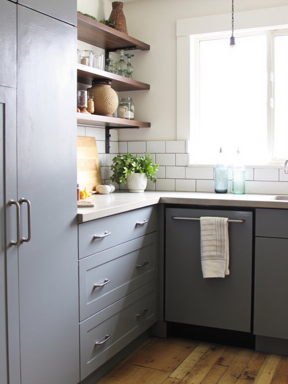 chic modern industrial gray