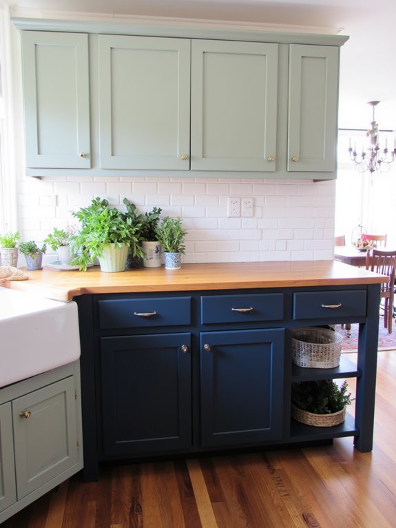 choosing kitchen cabinet colors