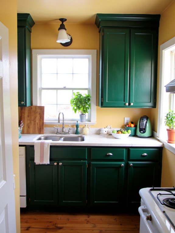 classic elegance in green