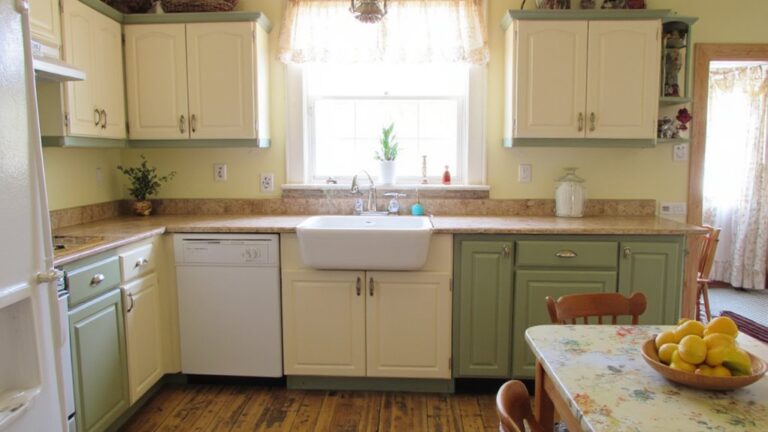 classic warm oak cabinets