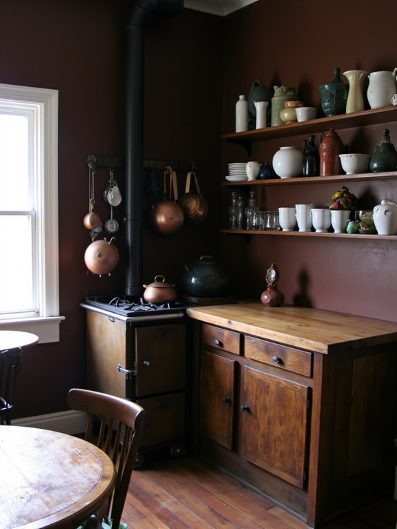 cozy chocolate brown gatherings