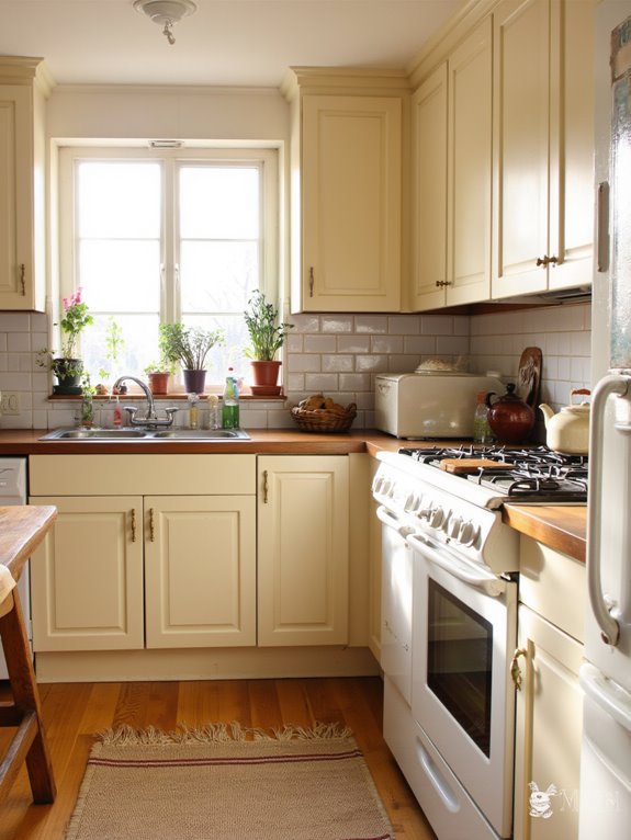 cozy cream kitchen elegance